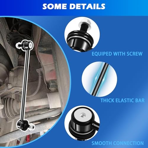 2Pcs Front Sway Bar Stabilizer Links Compatible with Mazda 6 for CX-9/CX K80296