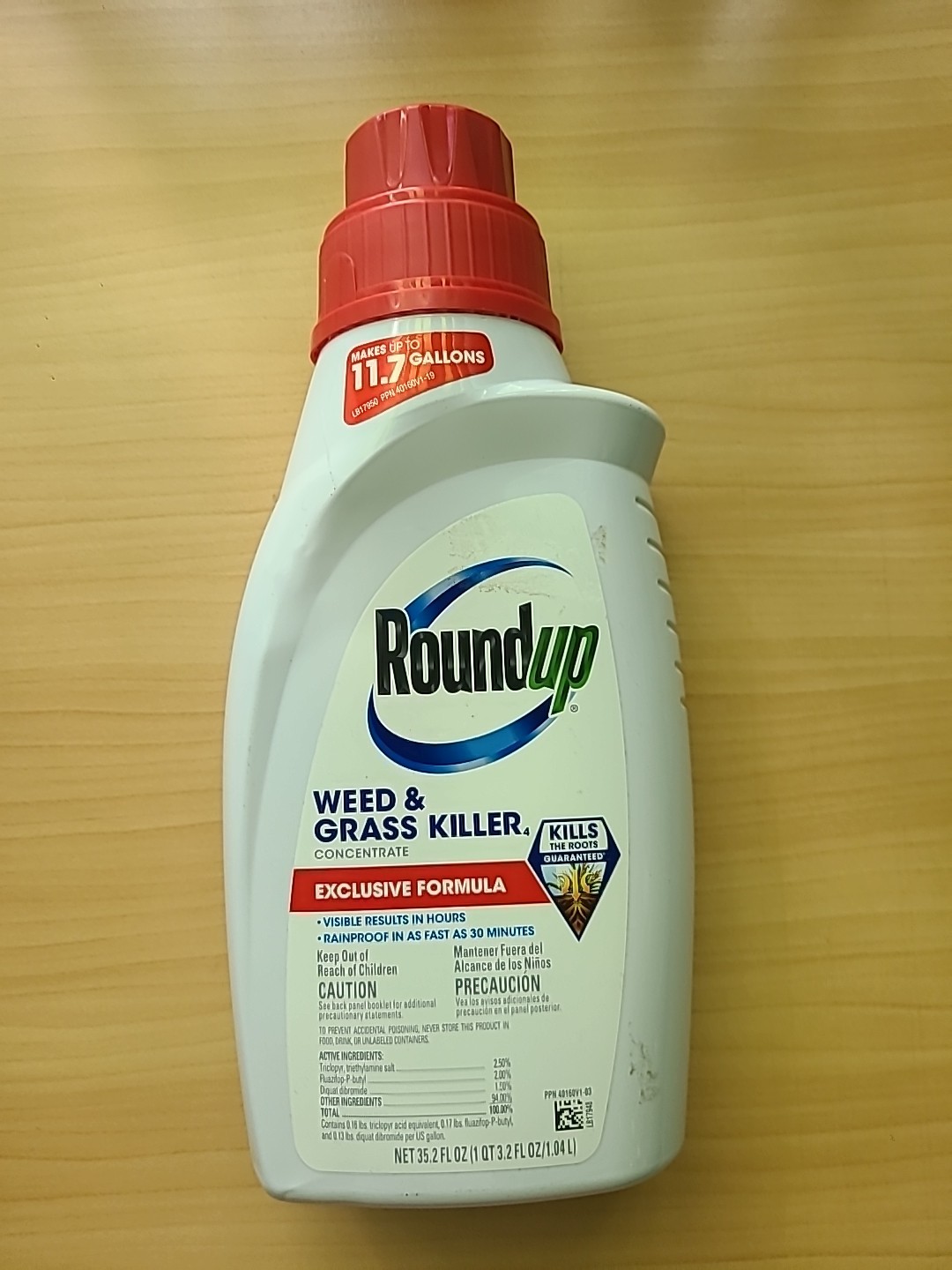 Roundup Weed & Grass Killer Concentrate, 35.2oz