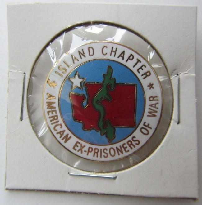 American Ex-Prisoners of War POW Washington Whidbey Island Chapter Enamel Pin