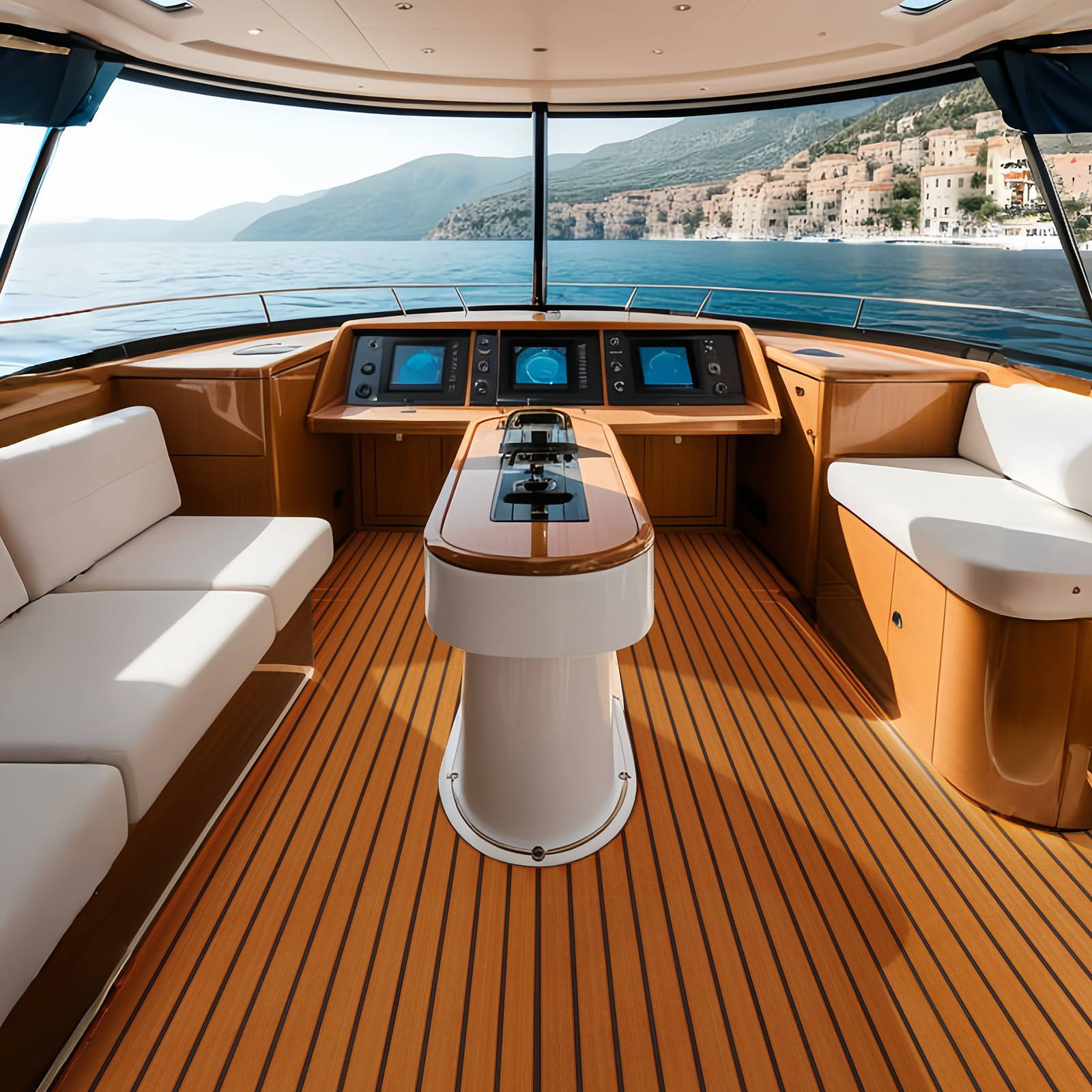 VEVOR Boat Flooring EVA Foam Boat Decking 94.5" x 35.4" Self-Adhesive Flooring