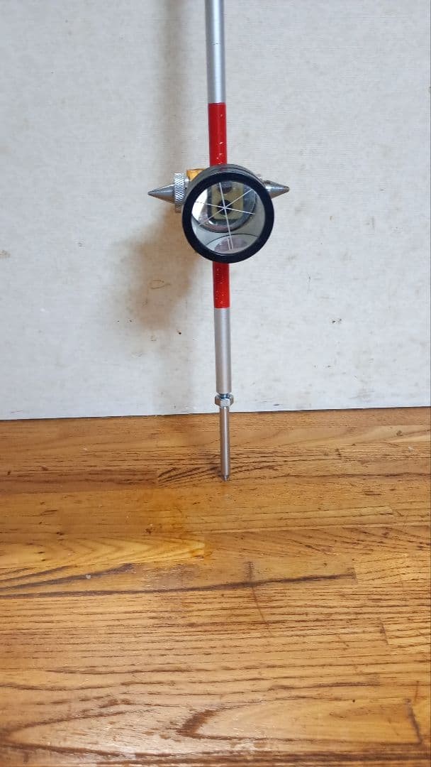 Surveying equipment pin pole PRism Topcon, Myzox 1 set