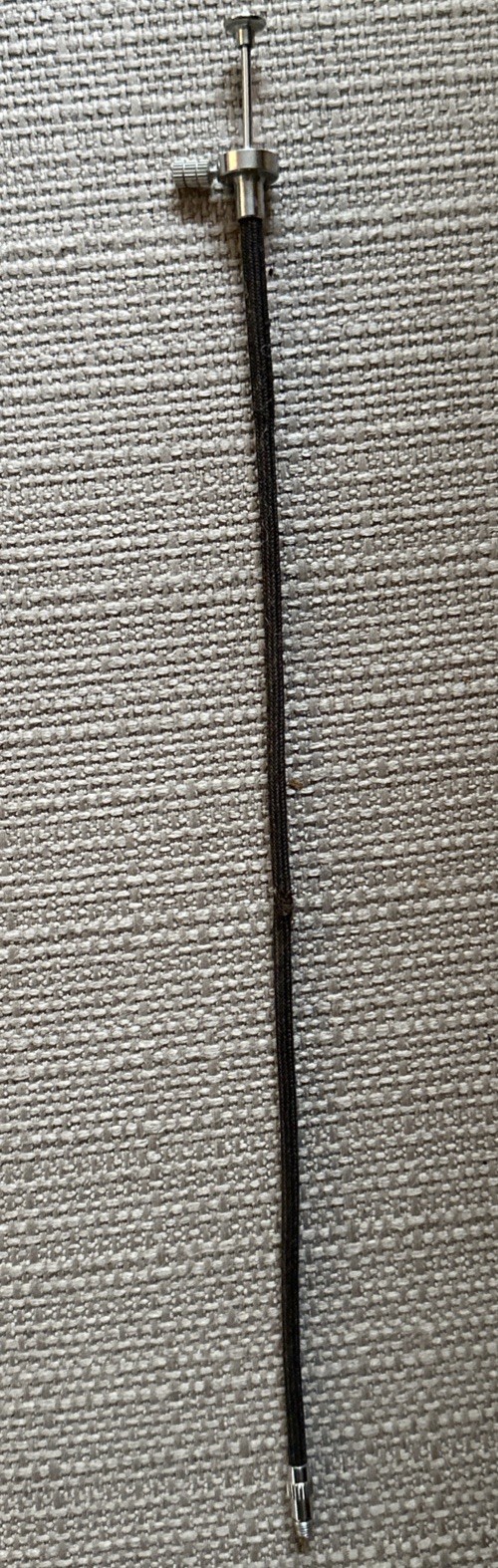 Vintage Camera Shutter Release Plunger CFS Threaded 10" Long Cloth