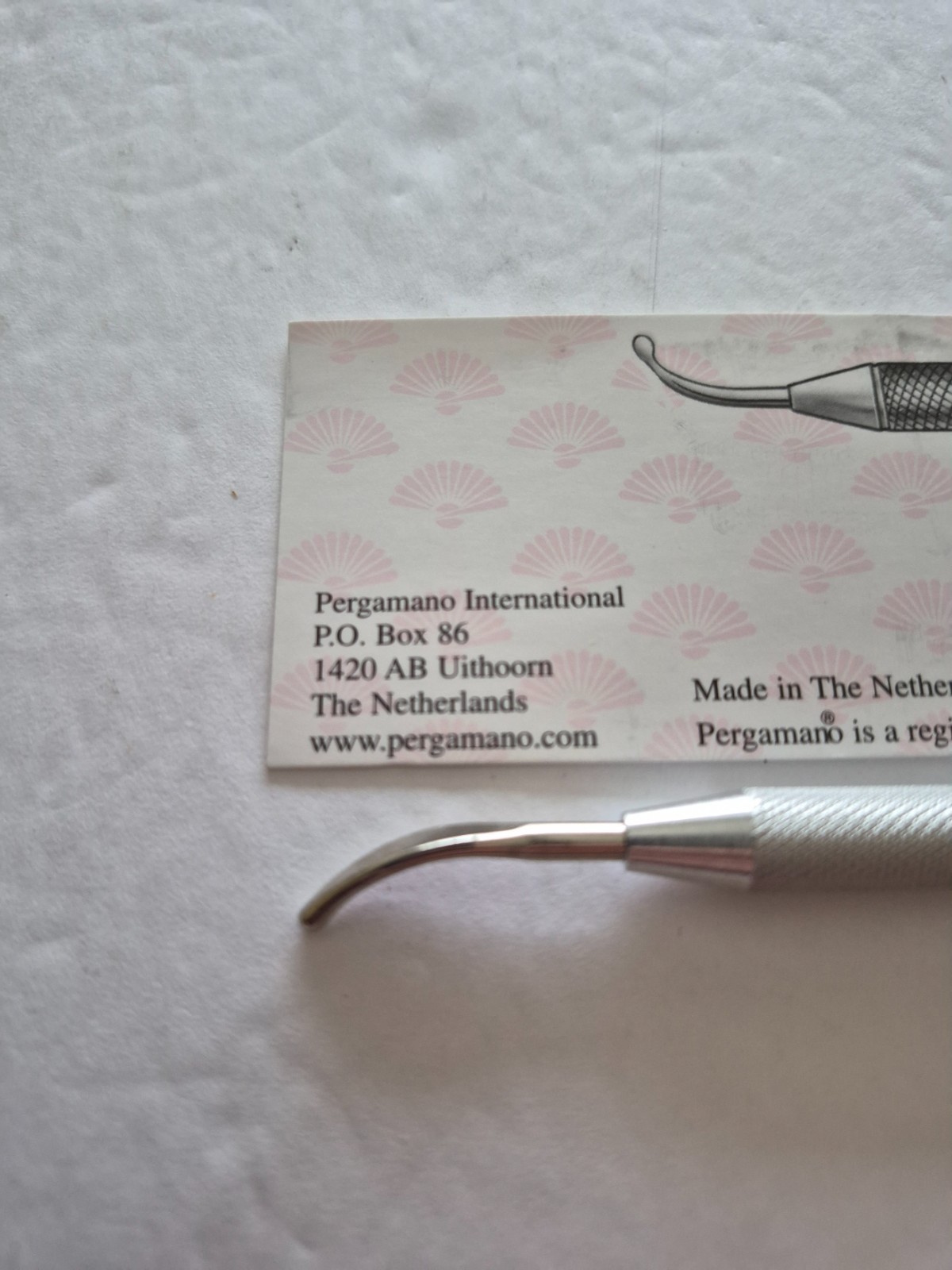 Vintage Pergamano Embossing Tool Hockeystick 1100