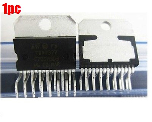 1Pcs Power Amplifier TDA7377 Dual/Quad Zip New Ic ux