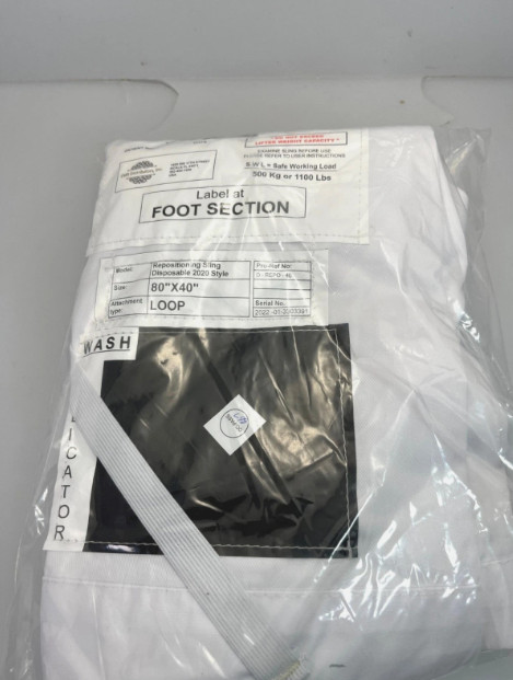 EMR Disposable Repositioning Sling 1100 Lbs Workload