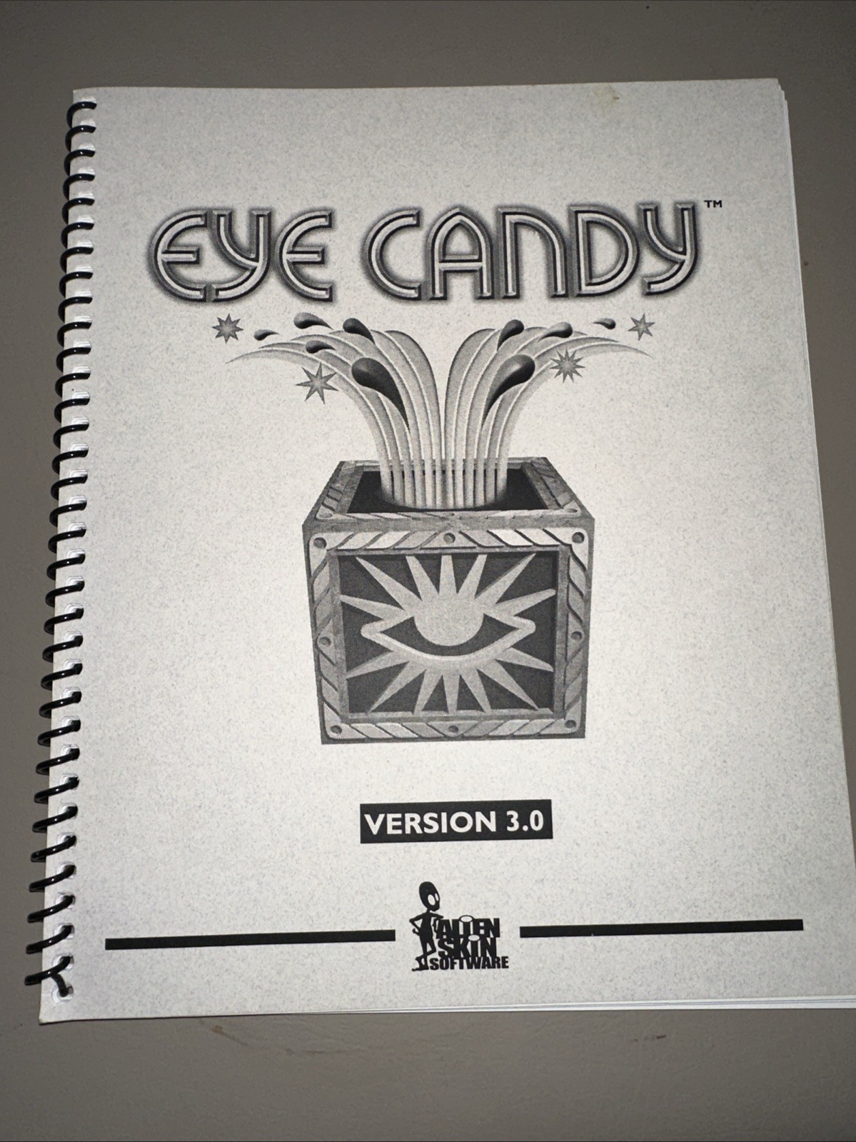 Eye Candy Software Booklet Only No Disks Alien Skin Software