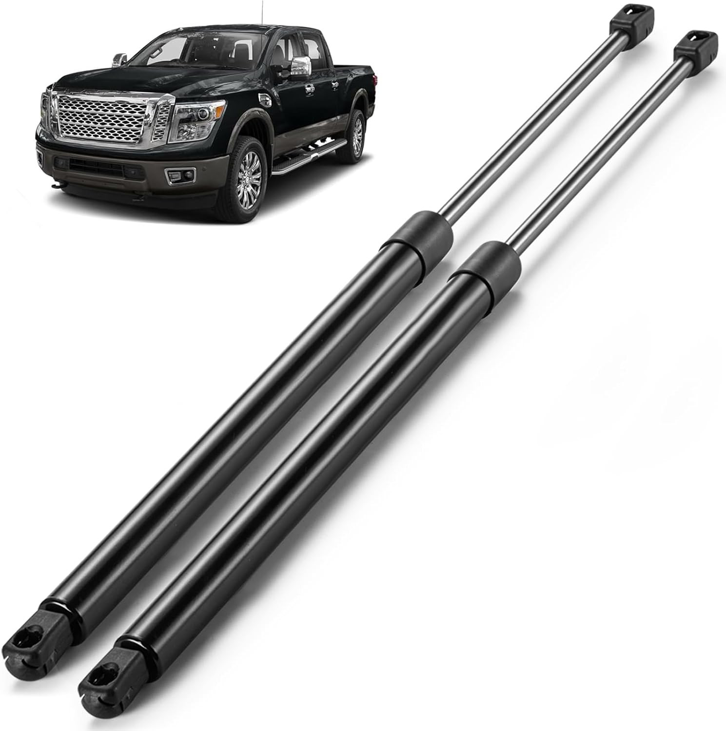 Hood Struts Lift Support for Nissan Titan XD 2016-2022, Front Hood Shocks Replac