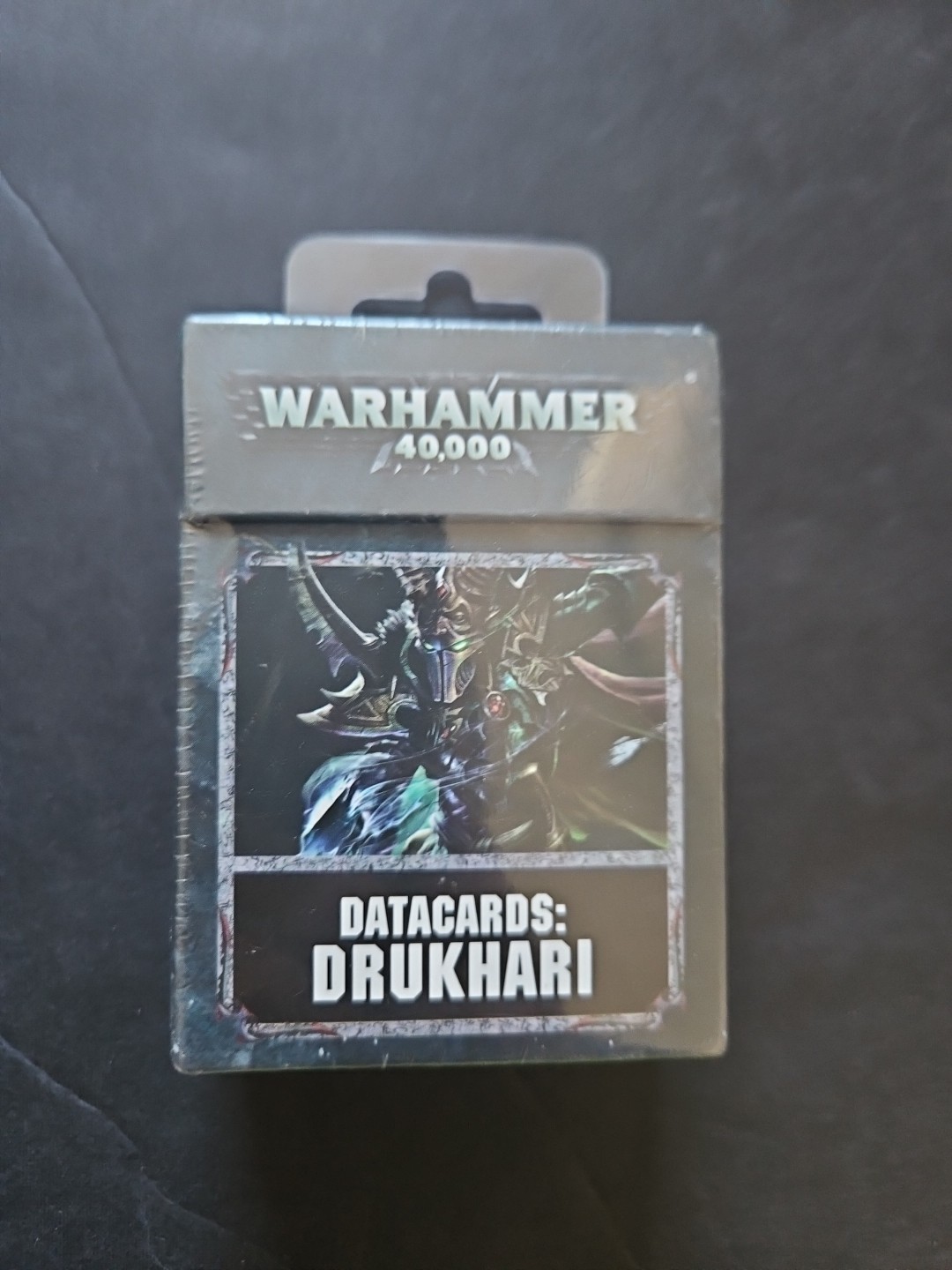 Games Workshop 45-02-60 Warhammer 40k DRUKHARI Dark Eldar Data Card Pack Sealed