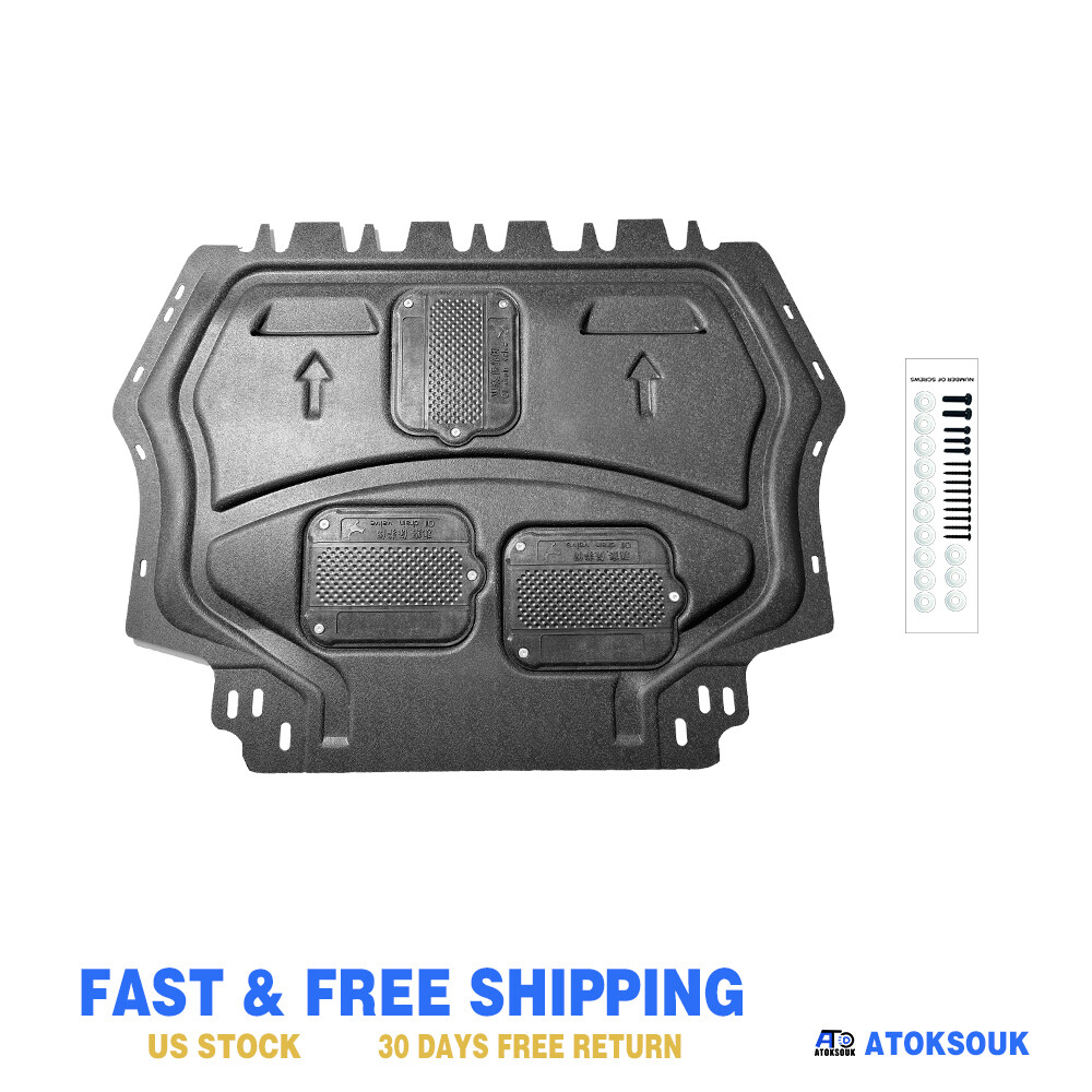 Thick Engine Splash Shield For VW Passat 2011-2018 Front Engine Guard Hard