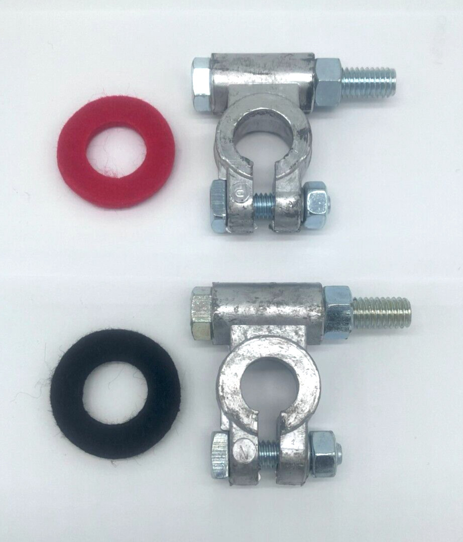 Military Battery Terminals For Off-Road Vehicles USA MADE + PREVENTATIVE WASHERS