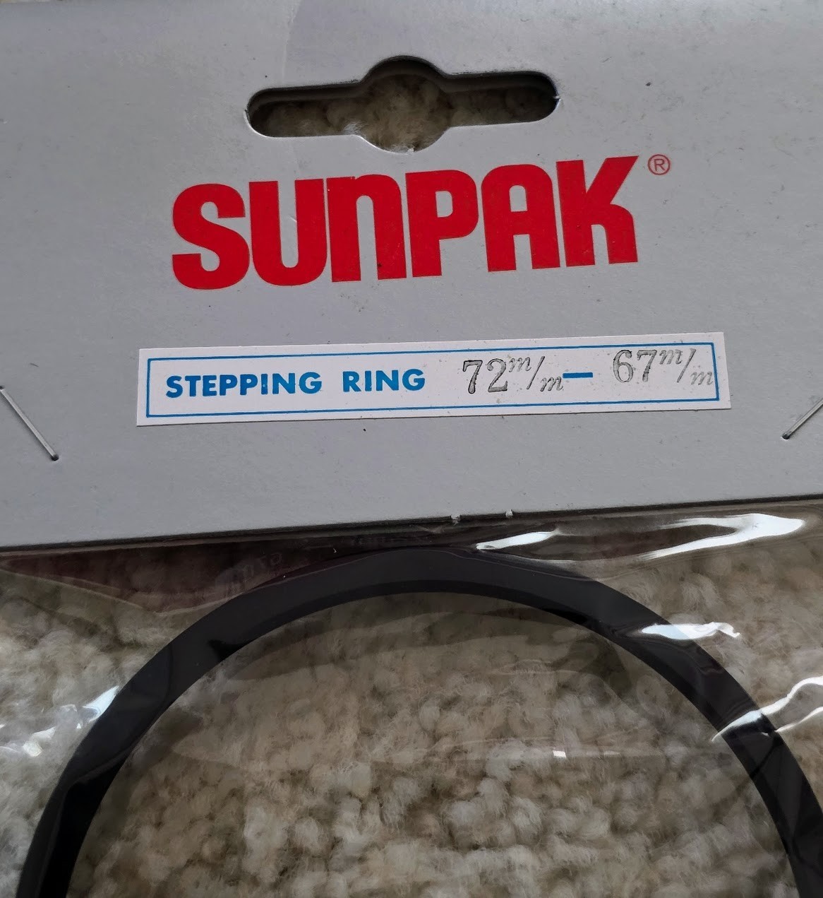 72mm-67mm Step-Down Ring Metal Stepping 72mm Lens to 67mm Filter 72mm-67mm Japan