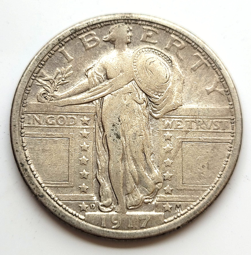 1917-D Type I & 1924 Standing Liberty Quarters