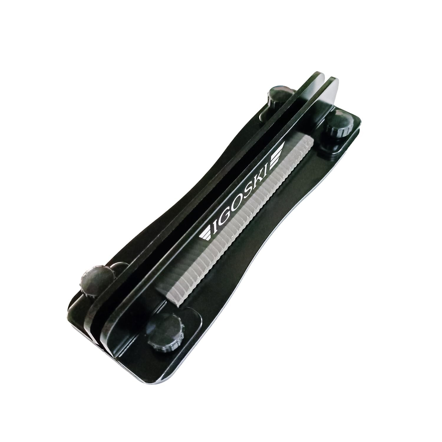 IGOSKI Wax Scraper Tuner Ski Snowboard Repair Recovery Sharpen Black