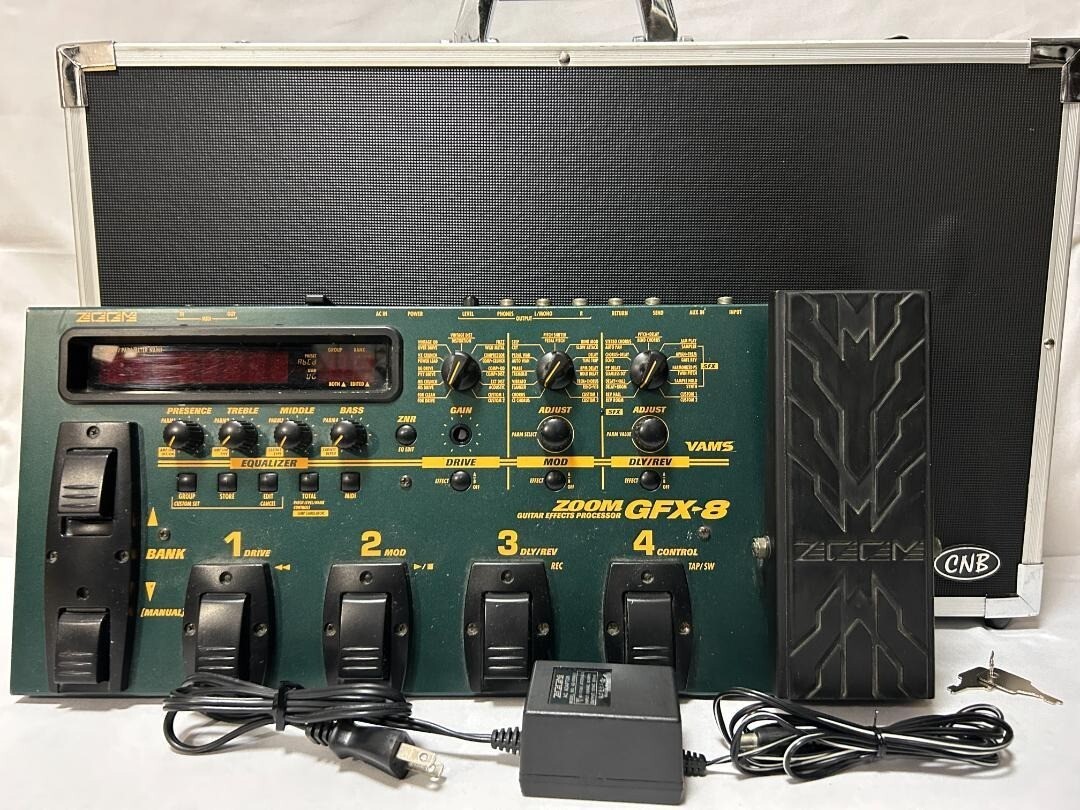 ZOOM GFX-8 Guitar Effects Processor Pedal Multi Effector Musical Instruments
