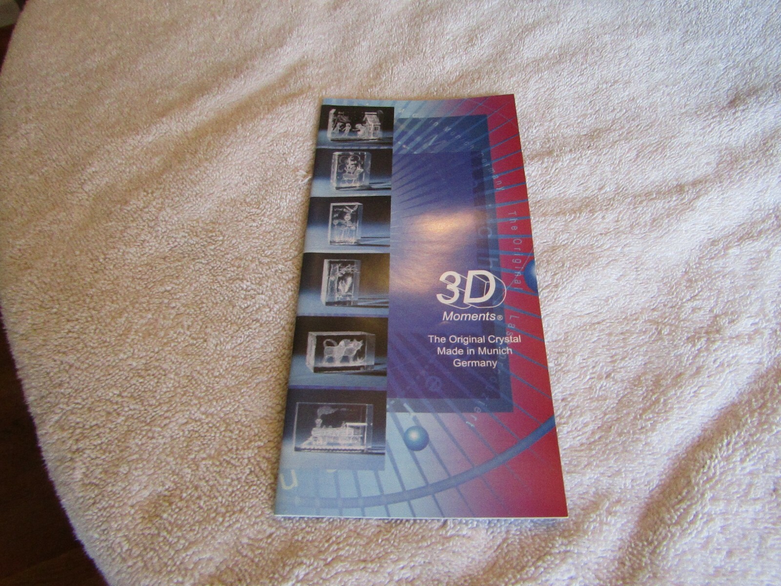 3D Moments Crystal Glass Munich Germany Product Catalog Brochure NOS 2003 18 pgs