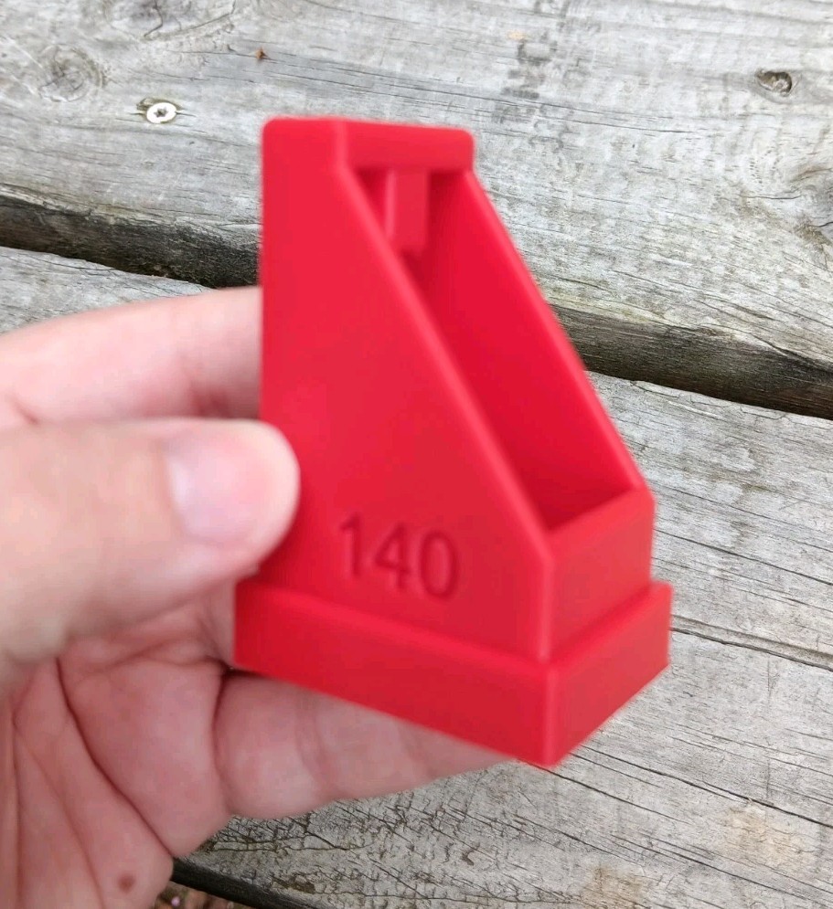 Taurus PT140 G2 Pro .40 S&W .40 Cal Speed Loader / Finger Saver - Red