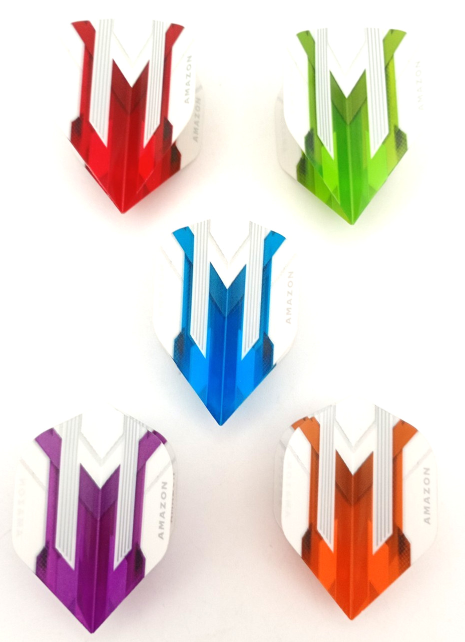 DartsClearance Strong Dart Flights No2 Standard Shape 10 set Value Pack