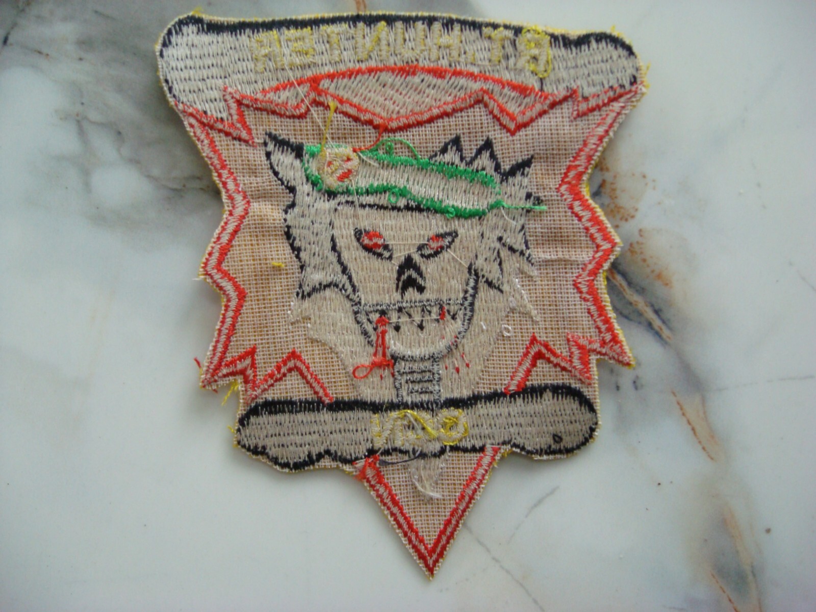 US 5th SF Grp MACV-SOG RT HUNTER CCN, VIETNAM WAR PATCH
