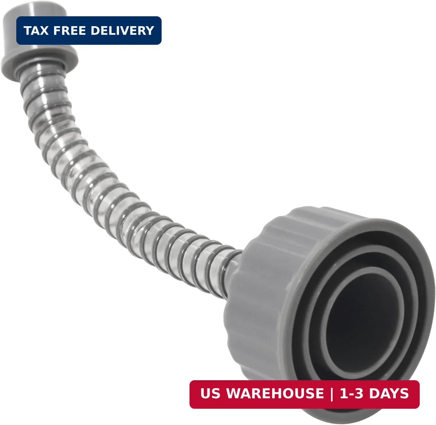 A/C Drain Lines Cleaner Tool in Wet Vac Attachment To Unclog And Evacuate, ABS P
