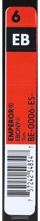 Remo Emperor Ebony Drumhead - 6 inches