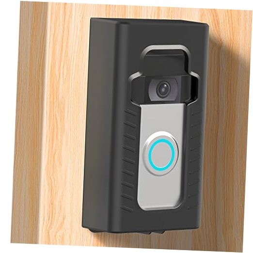 Compatible with for Video Doorbell No-Drill Mounting Bracket Adhesive Mount