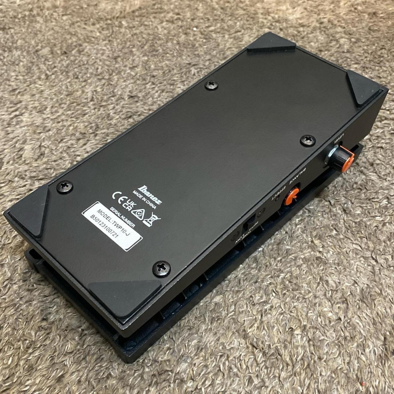 Ibanez TWP10 Twin Peaks Wah Pedal Used with Box, Skips and Scratches