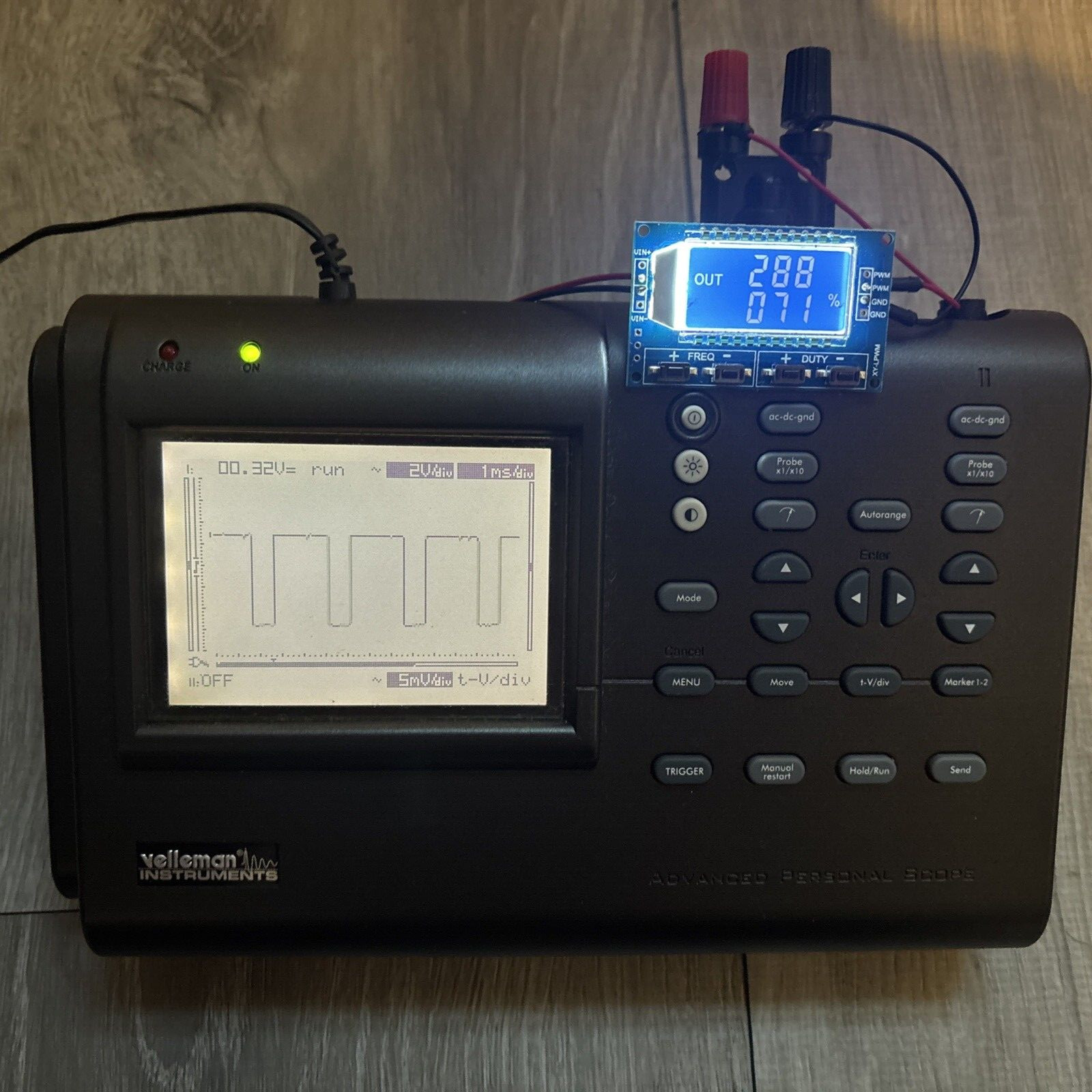 Vellman APS230 Advanced Personal Scope Dual-Channel 30MHz TESTED