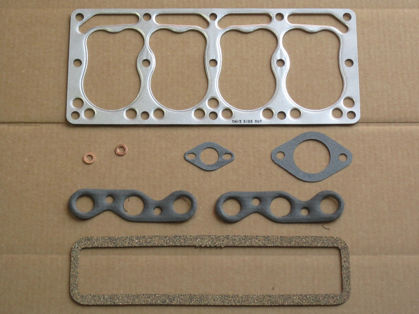 HEAD GASKET VALVE GRIND SET FOR IH INTERNATIONAL 154 CUB LO-BOY 184 185 FARMALL