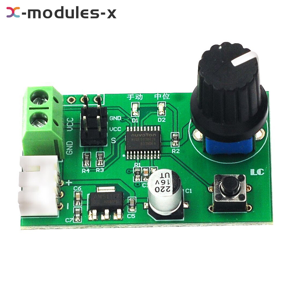 MG995 SG90 Dual Servos Knob Serial Port Control Board For Steering Gear Debug