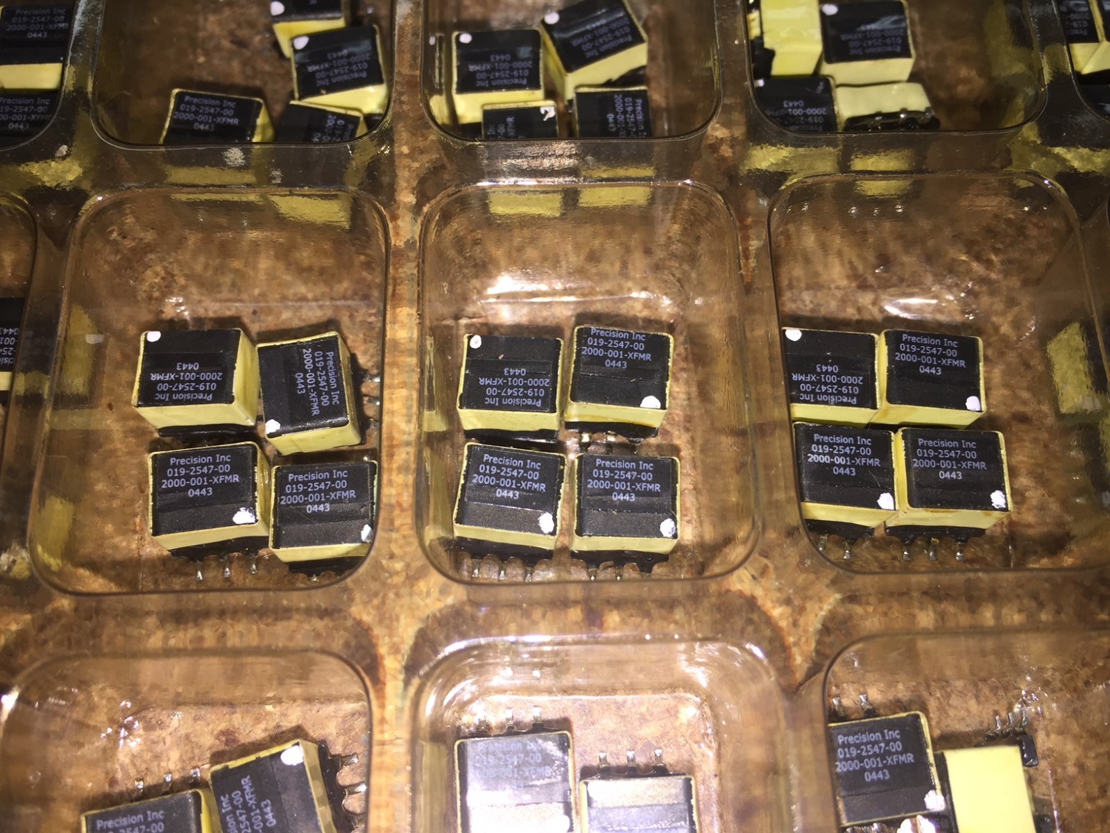 (25 PIECE LOT) 019-2547-00, PRECISION, INC. TRANSFORMER