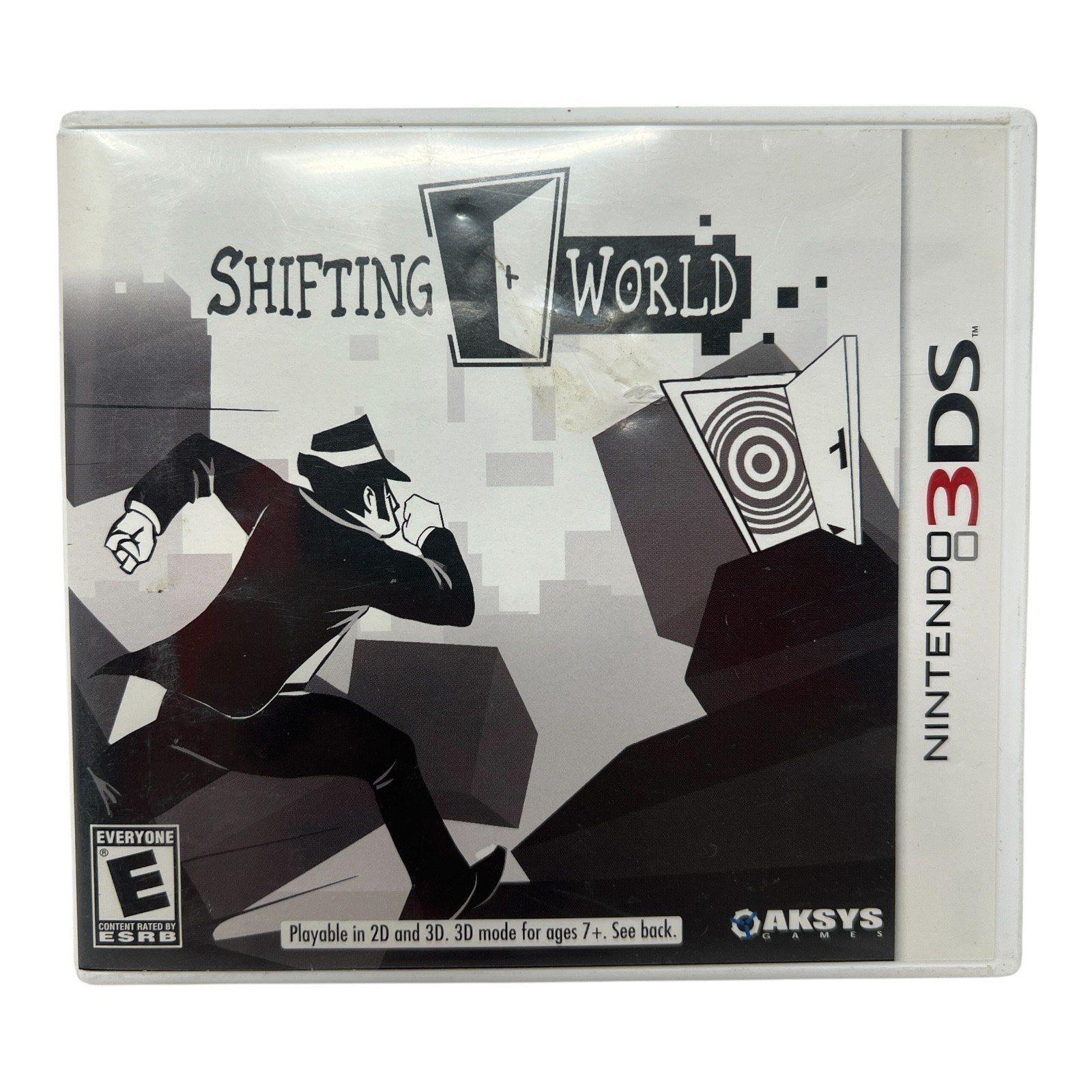 Shifting World (Nintendo 3DS, 2012) Case & Manual ONLY NO GAME