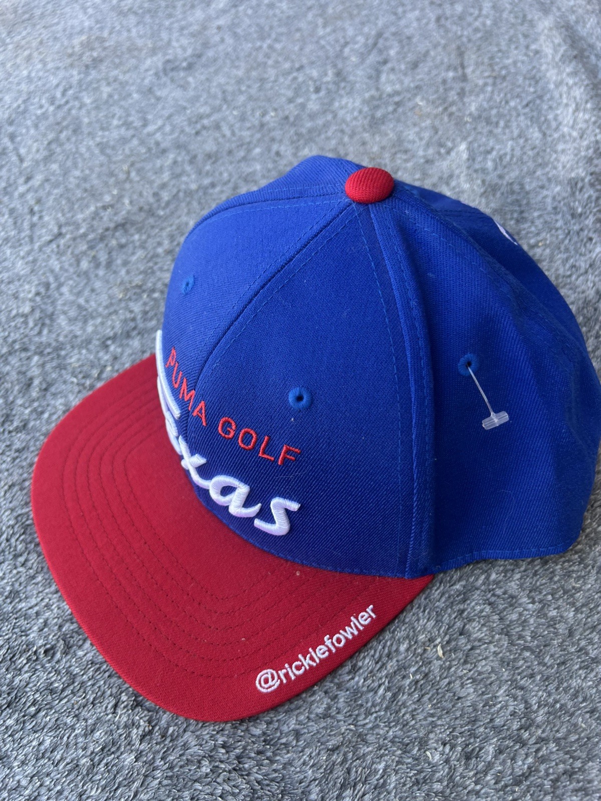 Ricky Fowler Texas PUMA Adjustable SnapBack hat