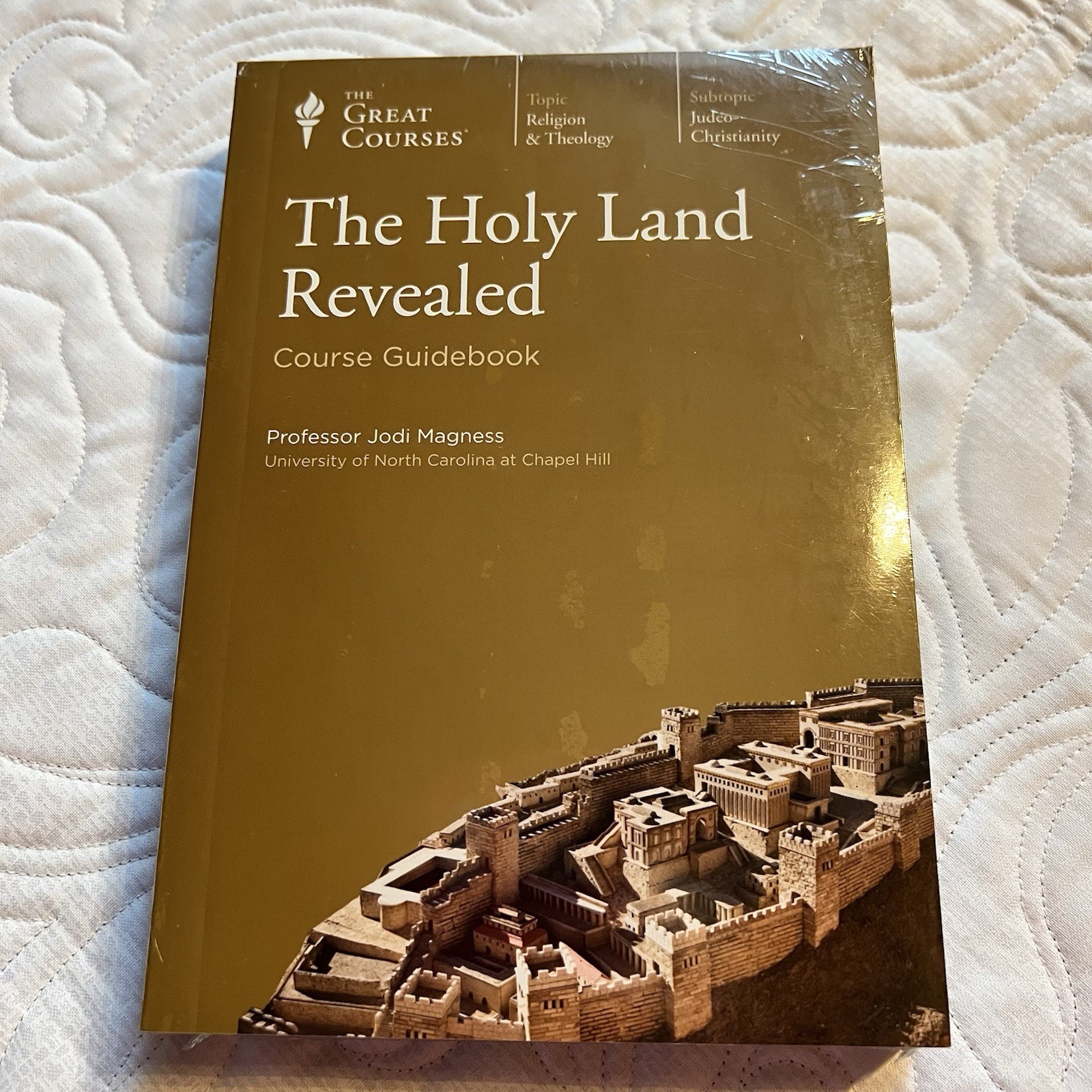 The Great Courses “The Holy Land Revealed” DVD & Book Set, New Sealed