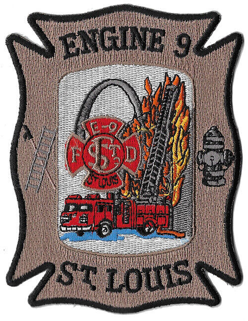 St. Louis Engine 9  Gateway Arch   NEW Fire Patch