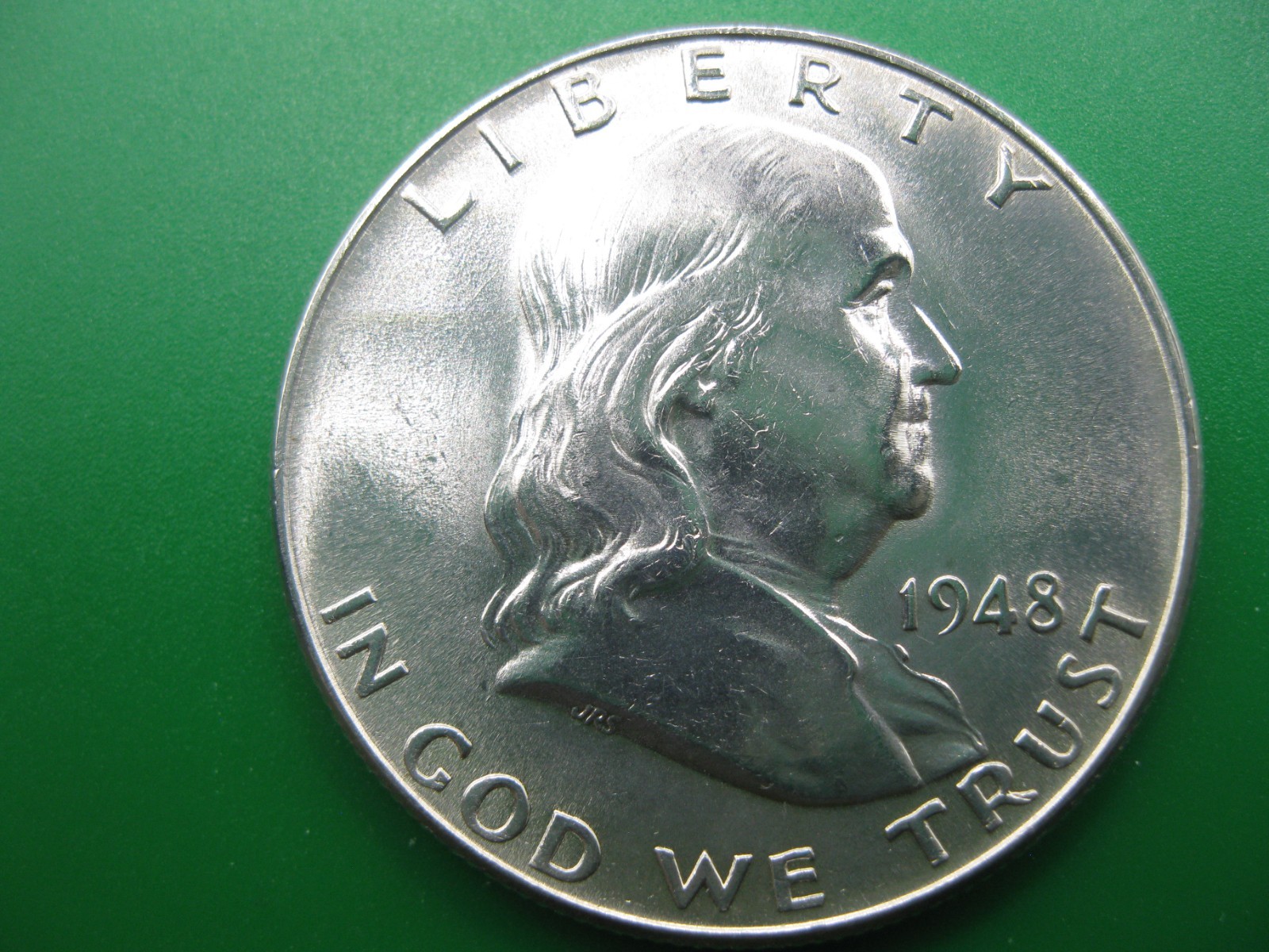 1948 Franklin Half Dollar Gem+ BU! with FBL! Gorgeous!