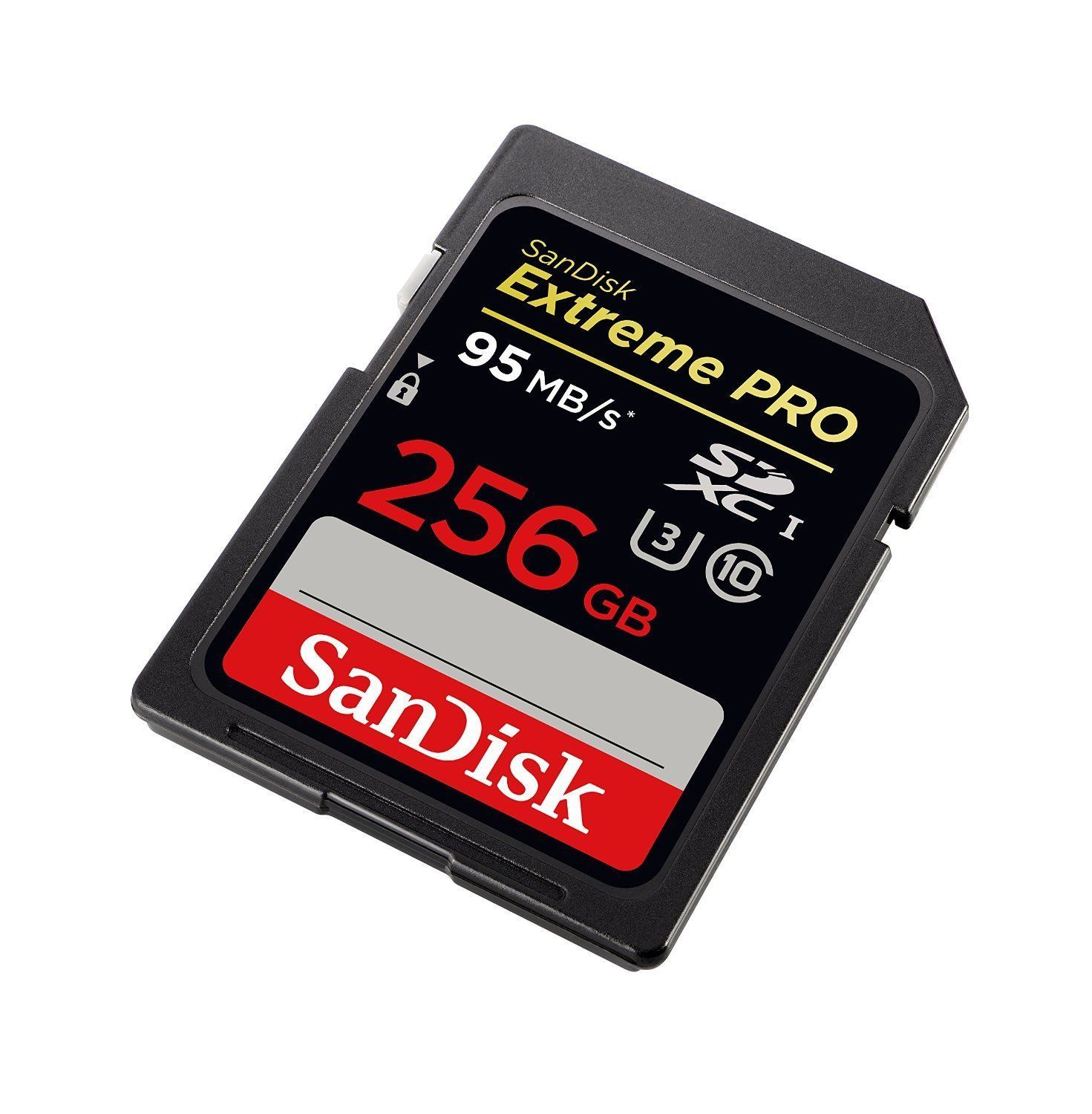 SanDisk 256GB 256G Extreme PRO SD SDXC Card 95MB/s Class 10 UHS-1 U3 4K Memory