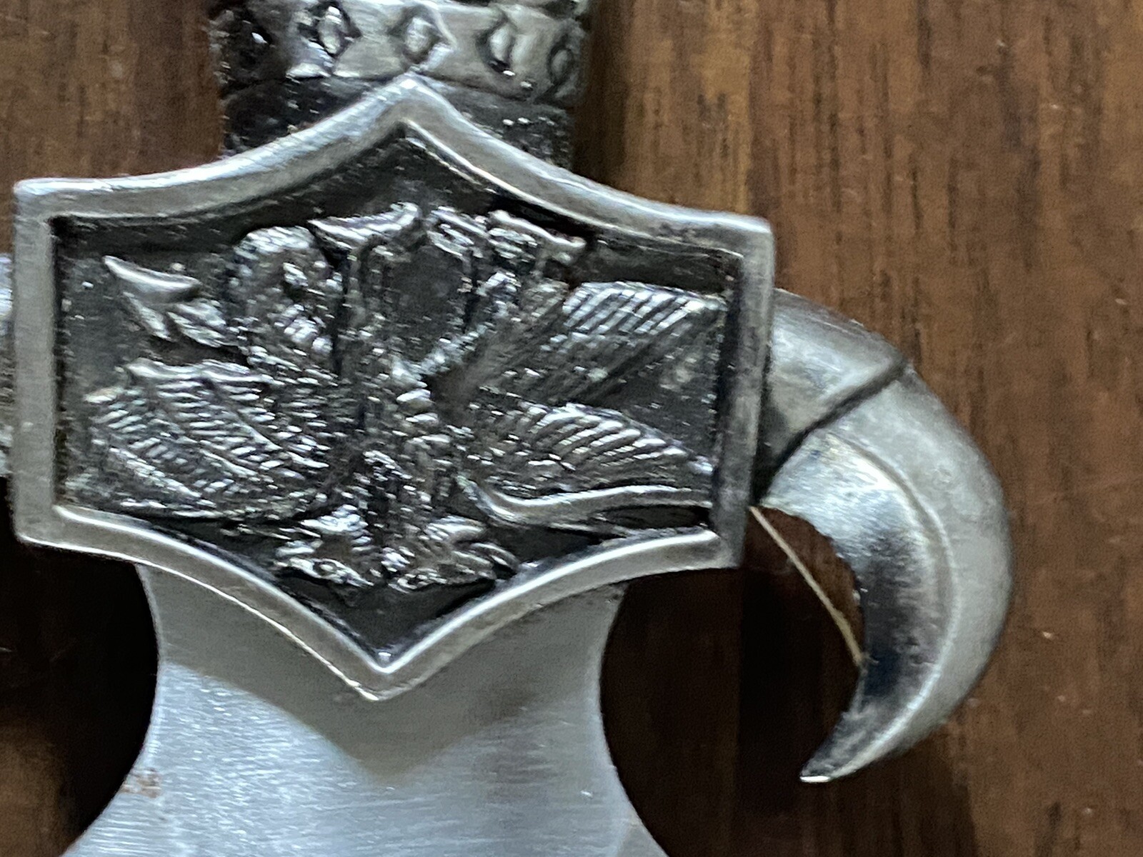 Double Dragon Claw Dagger + Sheath, Athame, Wiccan Pagan Ritual