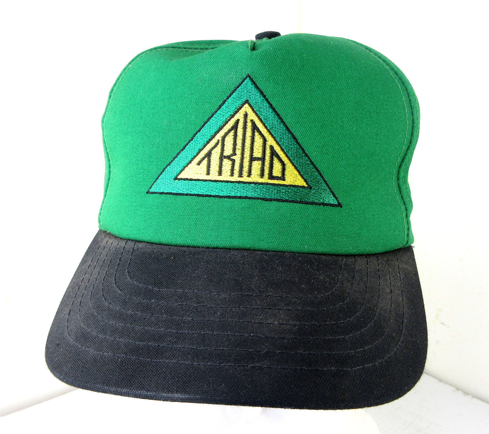 Triad Transformers Electronics "Safety Is Our Job" Hat Snapback Green Cap Logo