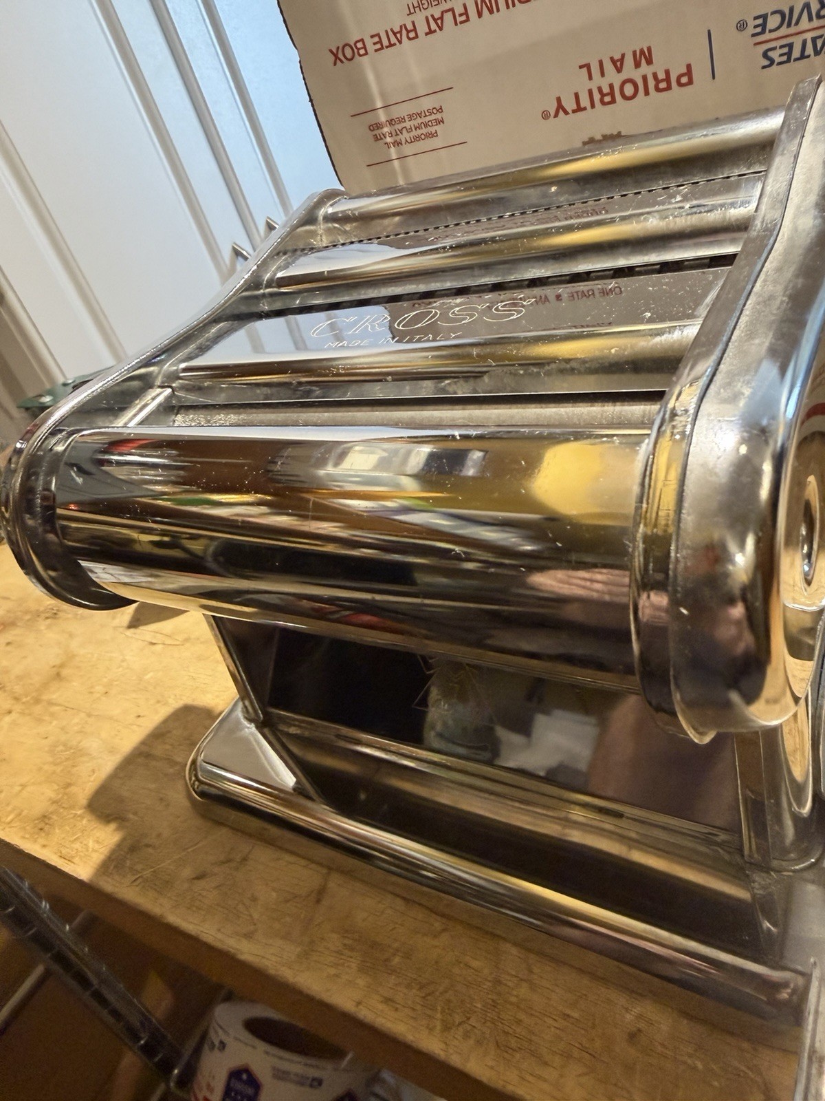 Cross Imports Brand Pasta Machine Made In Italy With Imperia Electric Motor