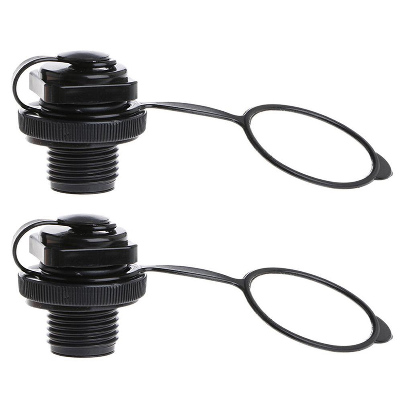 2Pcs/ Air Valve Inflatable Boat/ Spiral Air Inflation Replacement Screw