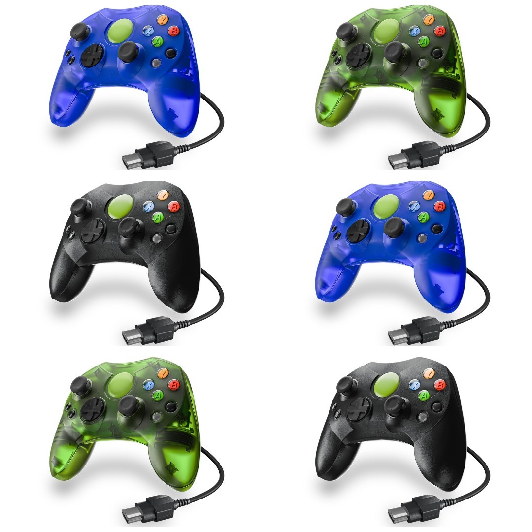 S-Type Wired Controller for Original  Microsoft Xbox 1st Gen Controller  NEW