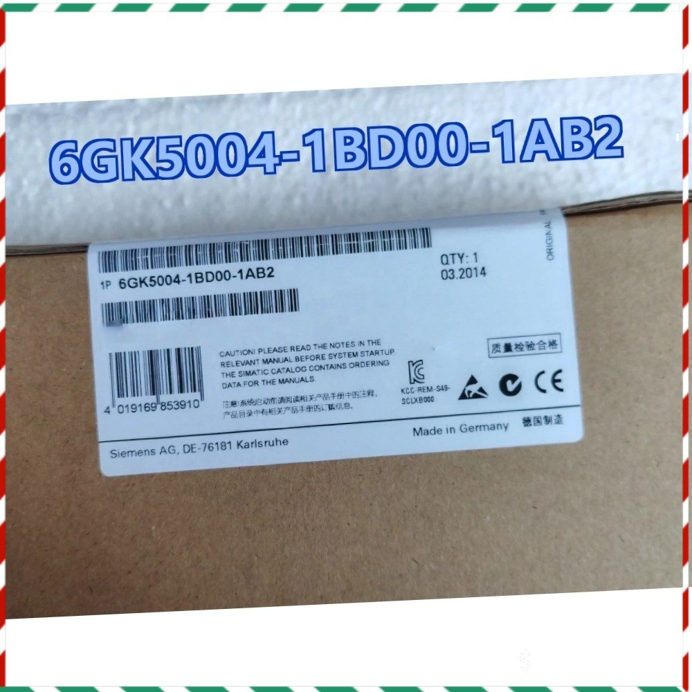 6GK5004-1BD00-1AB2 1X Brand Siemens 6GK5 004-1BD00-1AB2 Fast Delivery New
