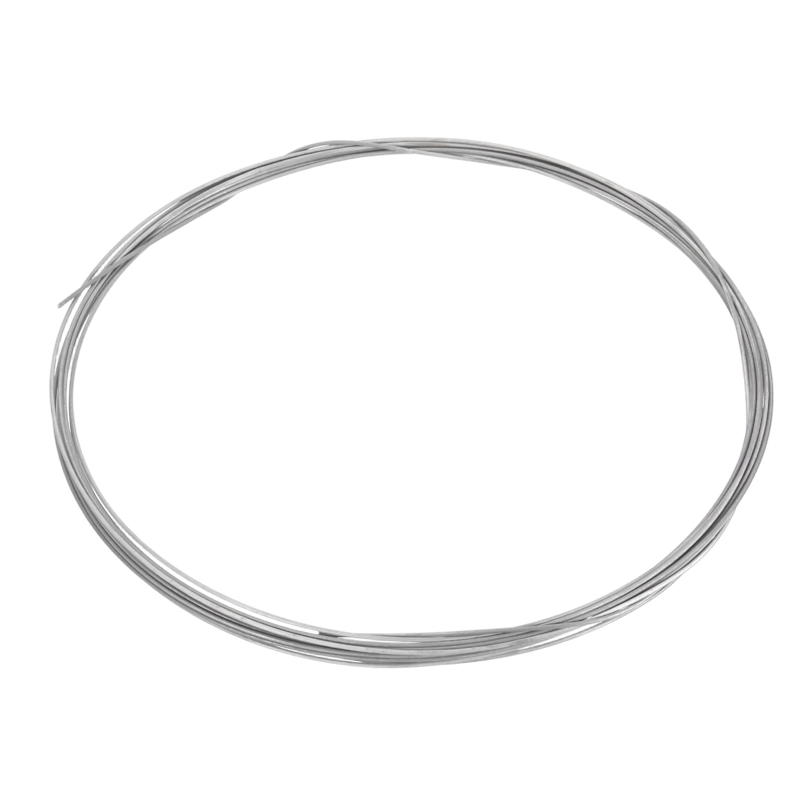 Titanium Wire, 16 Feet x 0.9mm 19 Gauge TA1 Titanium Soft Wire, Silver Tone