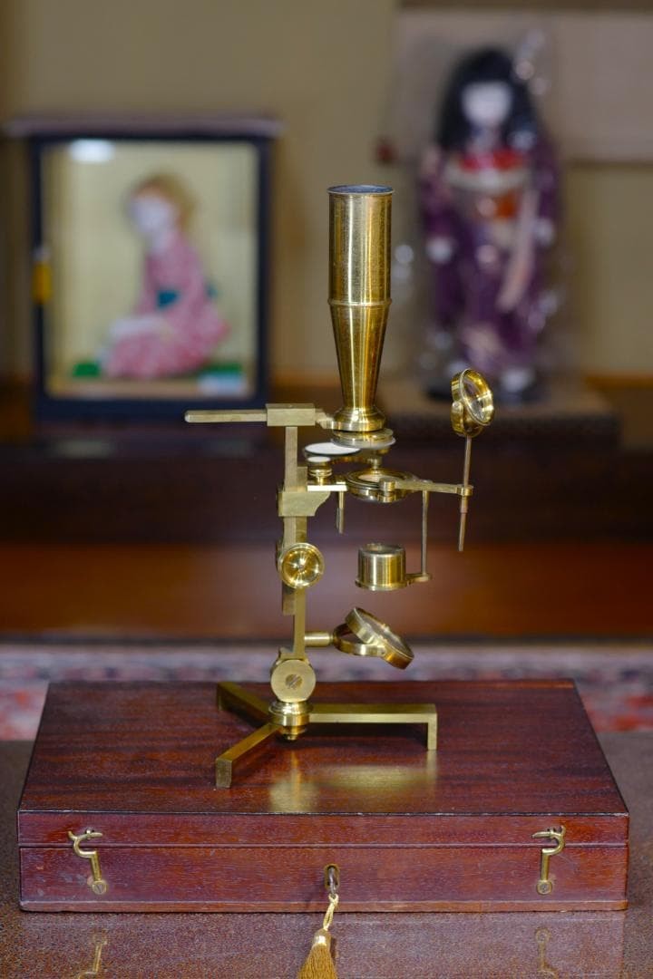 Dorondo Universal Microscope Antique Made in 1776-1790