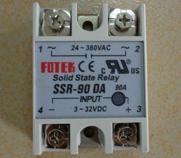 1PC Fotek SSR-90DA SSR90DA Solid State Relay 90A -New #FOT