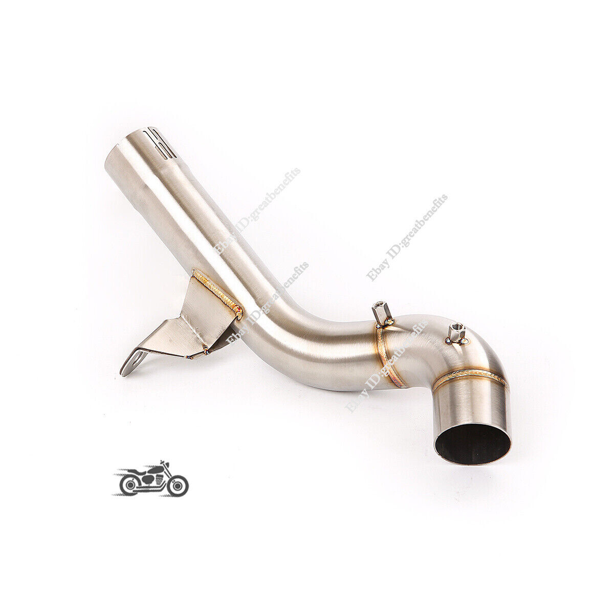 Slip On For BMW F750GS F850GS 2018-2025 Motorcycle Exhaust System Mid Link Pipe
