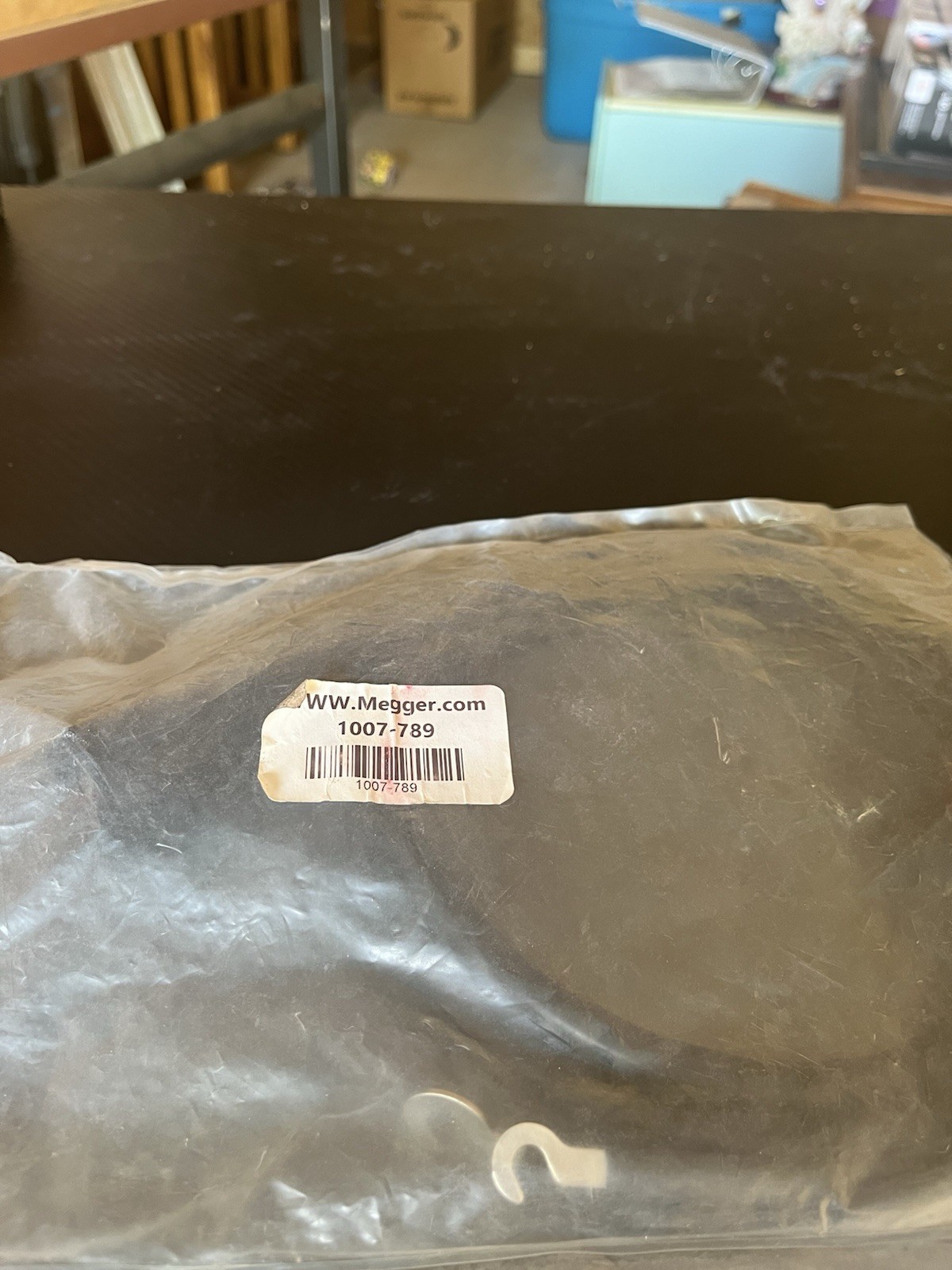 This is a Megger test lead accessory (part number 1007-789)