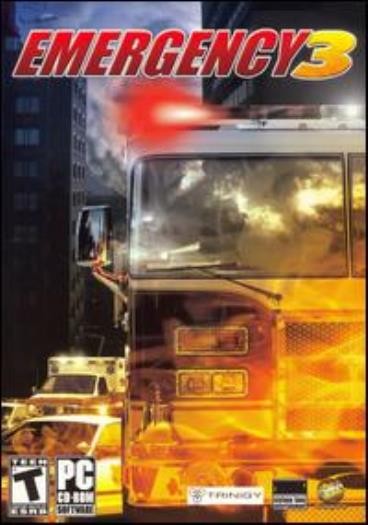 Emergency 3 PC CD save lives disaster storms tsunami fire earthquake rescue game
