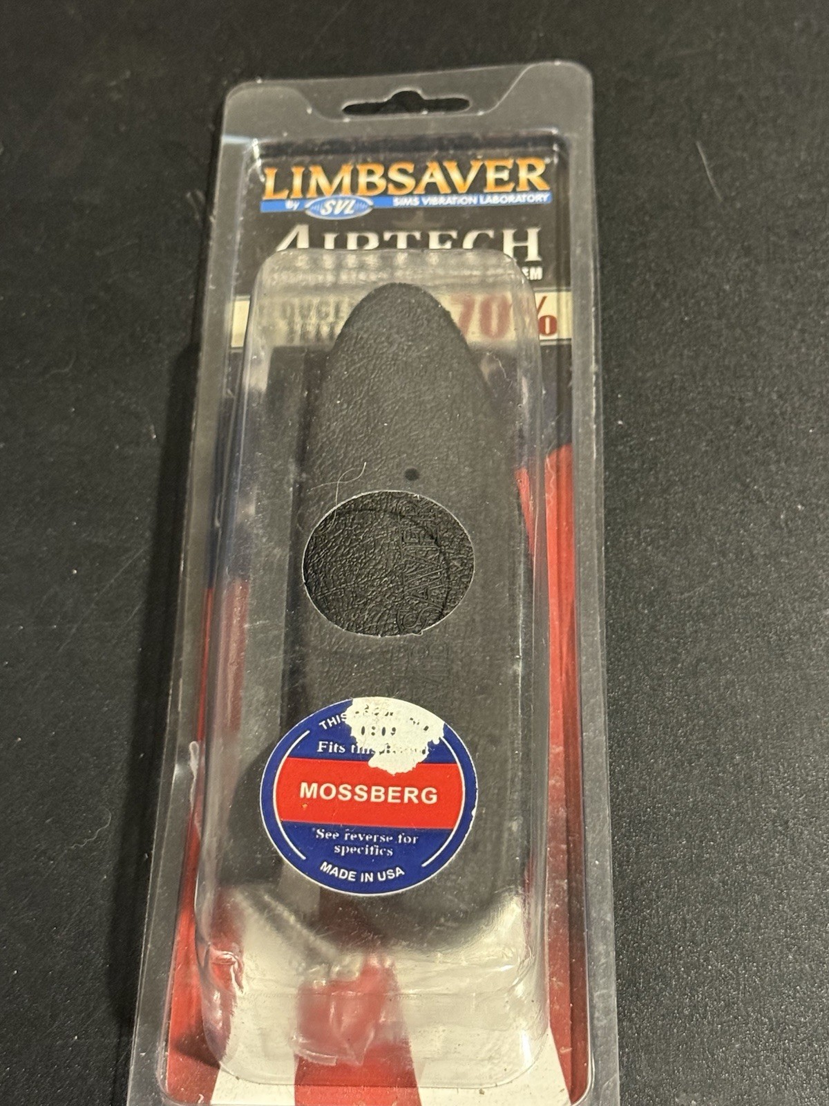 LimbSaver Air Tech Rubber Black Recoil Pad For Moss/Browning/Win - 10809
