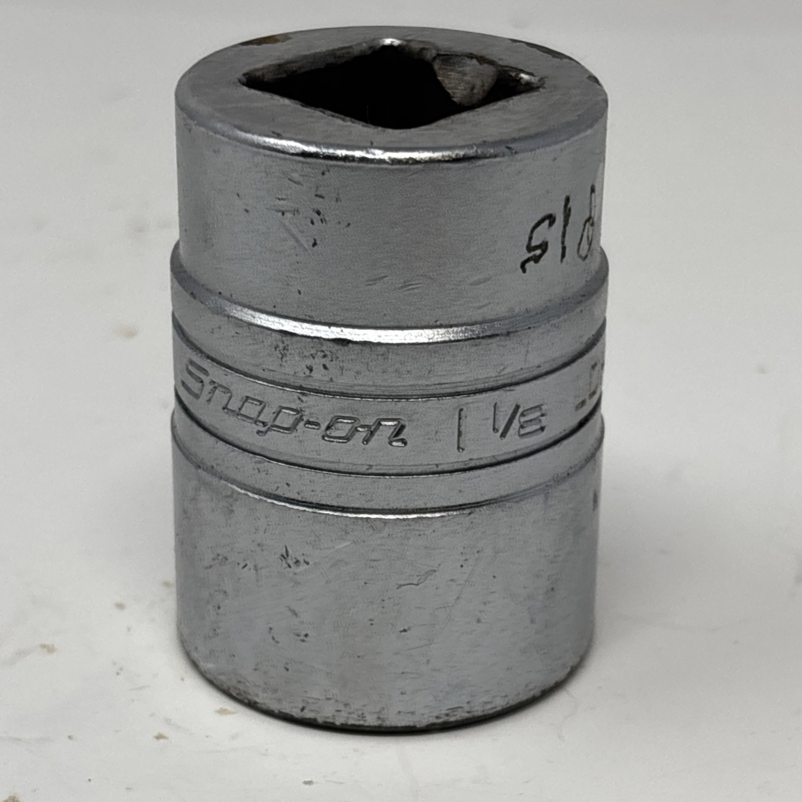 Snap On 1-1/8" 12 Point 3/4" Drive Socket Standard Length LDH362 USA Owners Mark